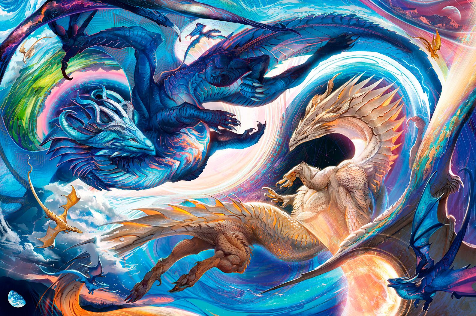Ravensburger Puzzle Gigantisches Drachenfest zur Tages- günstig online kaufen