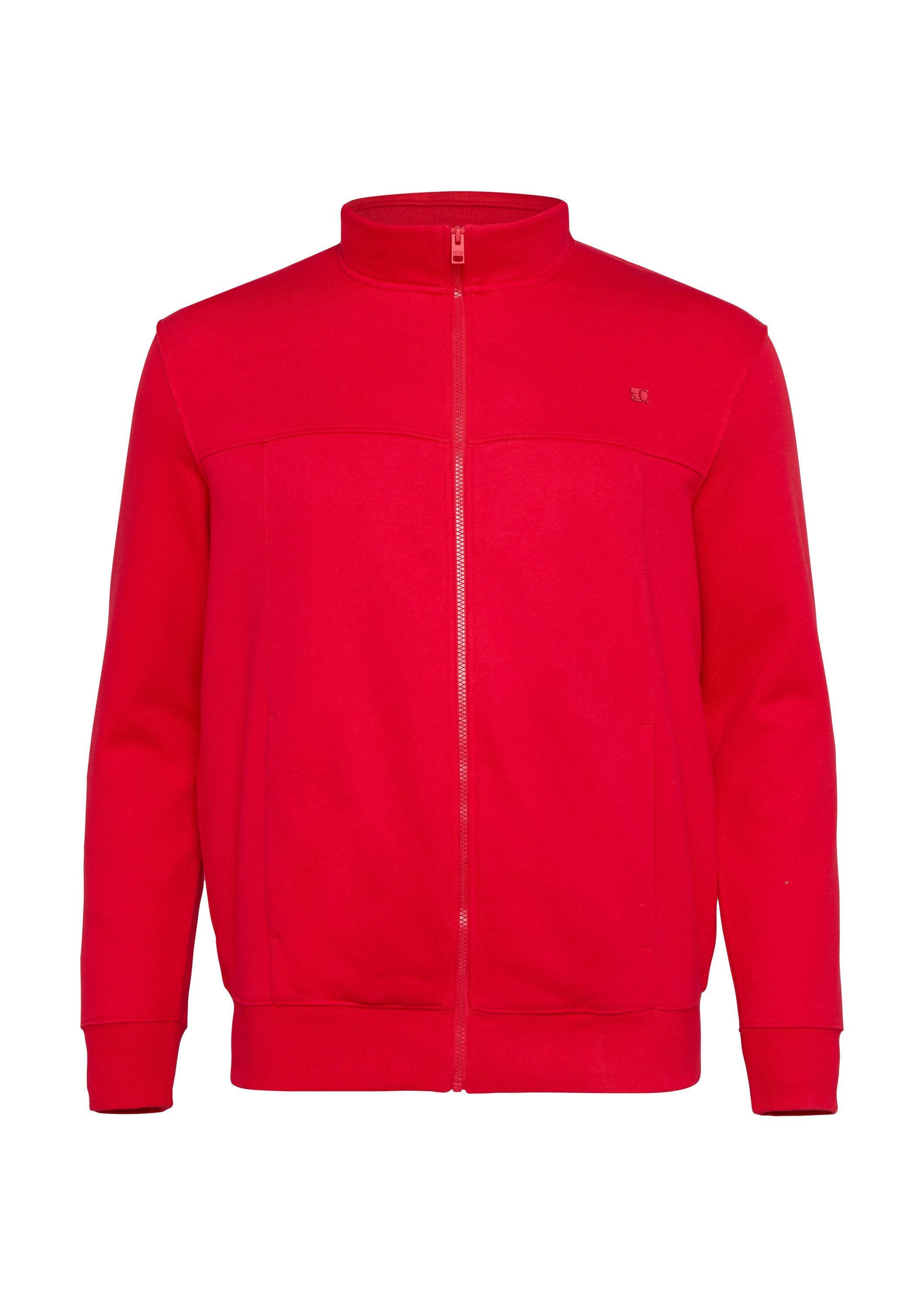 s.Oliver Sweatjacke Sweatshirt Jacke Sweatjacke mit Stehkragen günstig online kaufen