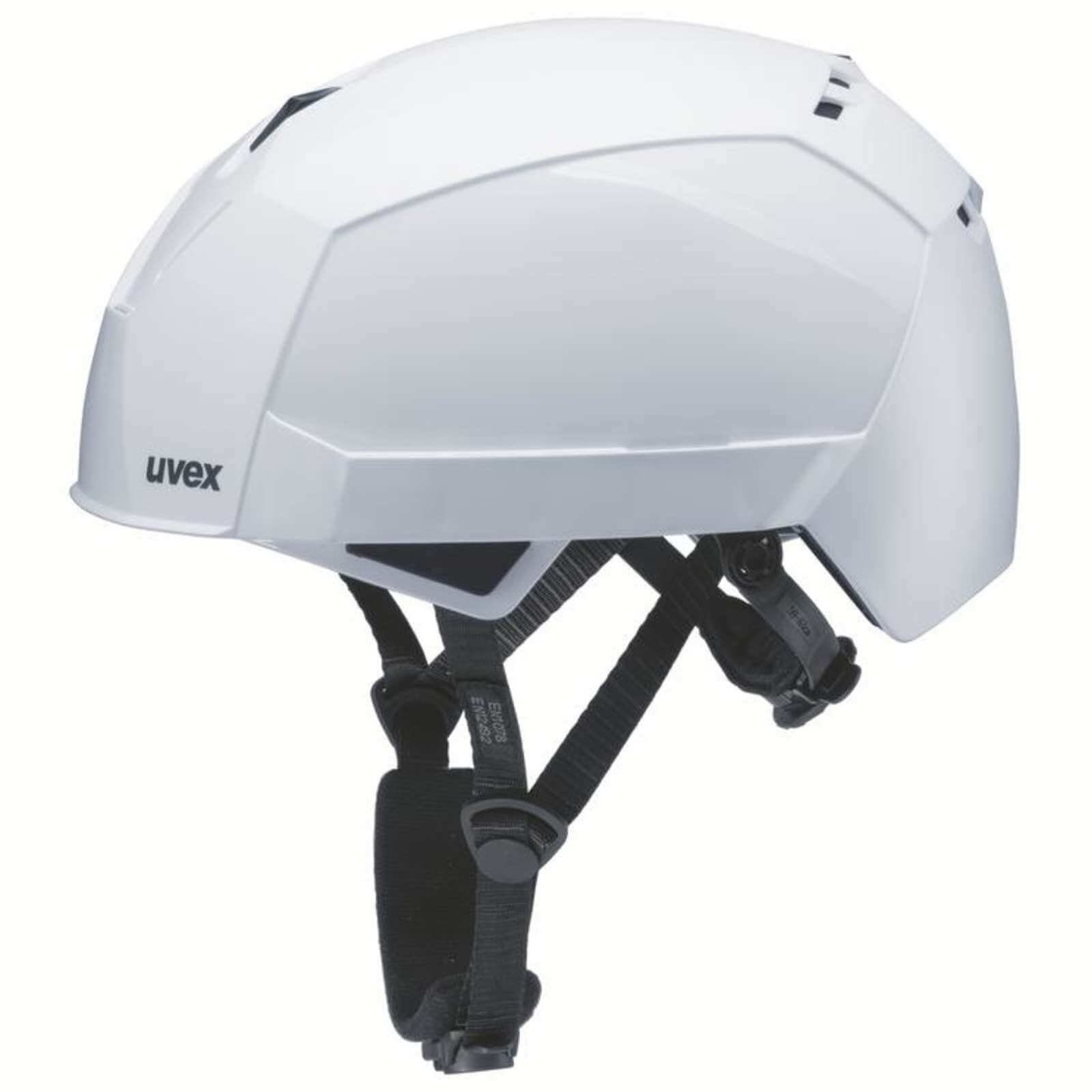 Uvex Schutzhelm Schutzhelm perfexxion 9720040 weiß, Industrie- & Bergsteigerhelm Gr. M