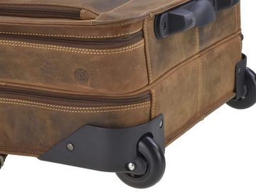 Greenburry Aktentasche Vintage, Businesstasche, Rolltasche, für Herren, für Damen, mit Notebookfach