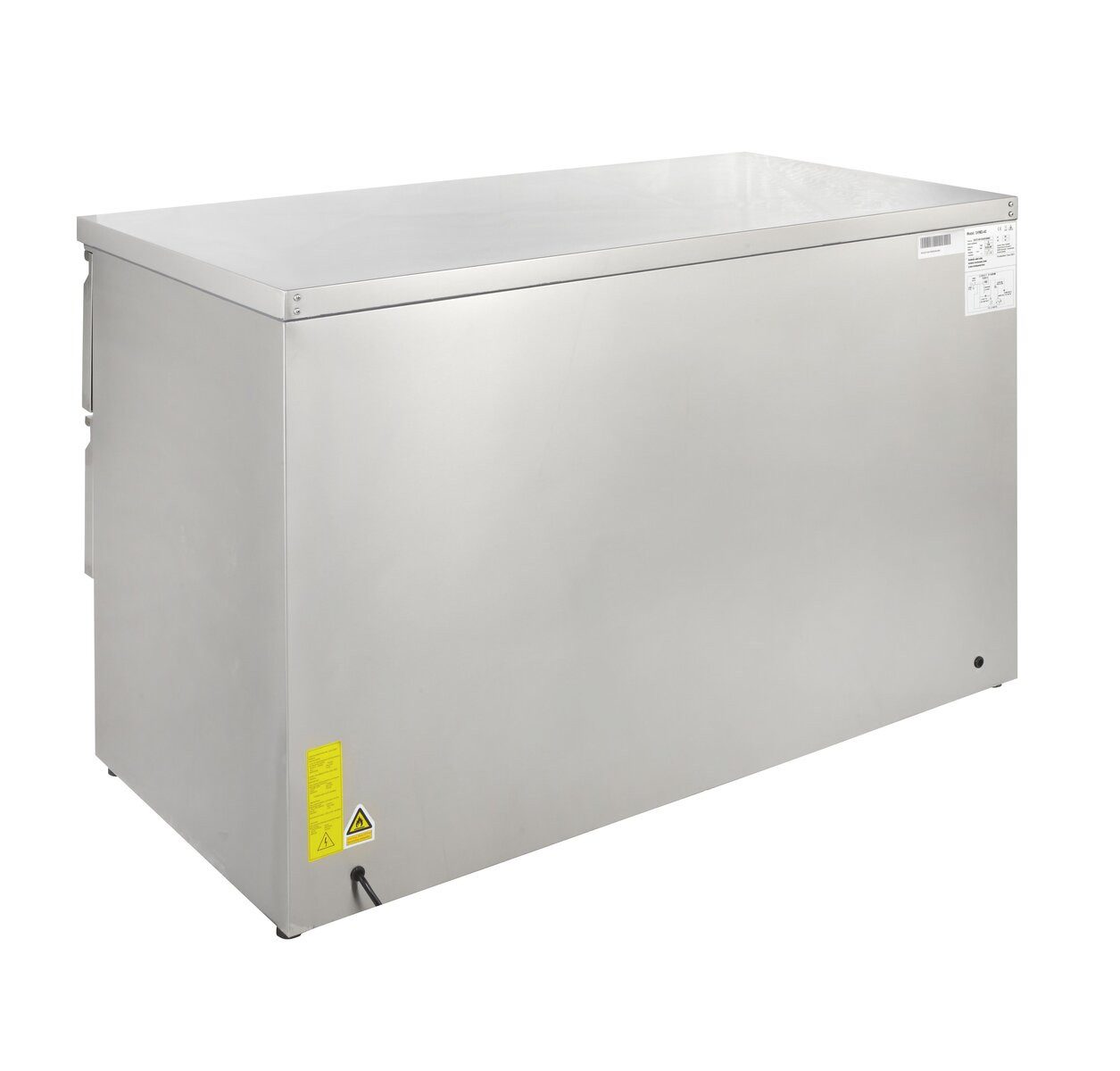 GastroHero Dönergrill Mini Kühltisch Edelstahl GN 1/1 1 Tür 4 Schubladen, 350 W