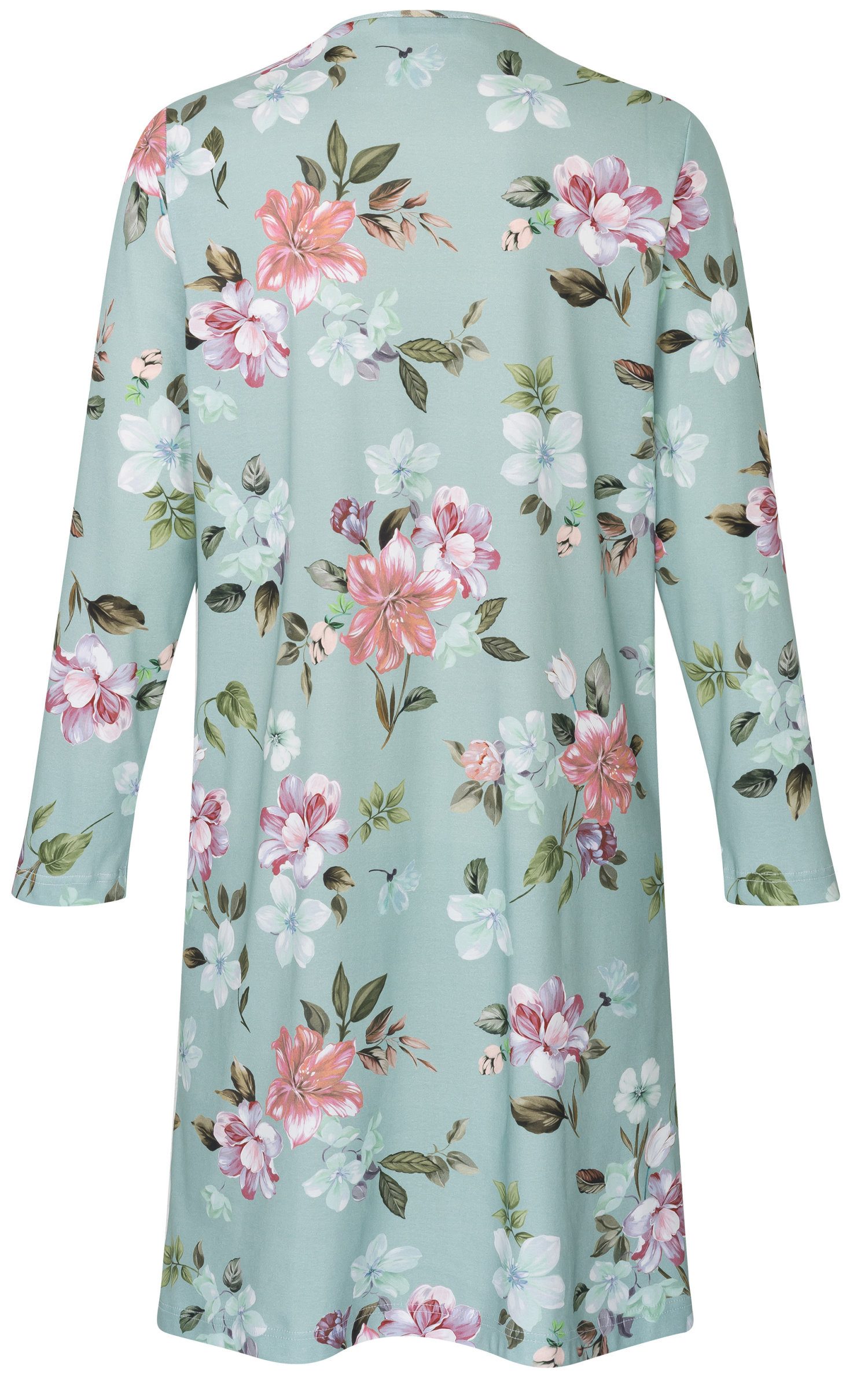 HUTSCHREUTHER Nachthemd Damen Schlafshirt mit langem Arm (1-tlg) Modisches Design