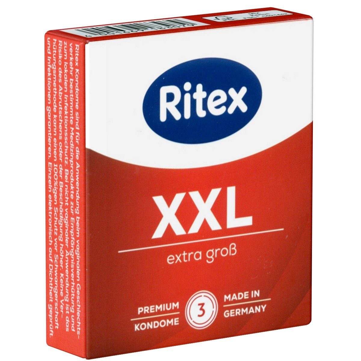 Ritex XXL-Kondome XXL Extra Gross Packung mit, 3 St., hochelastische Kondome für große Größen
