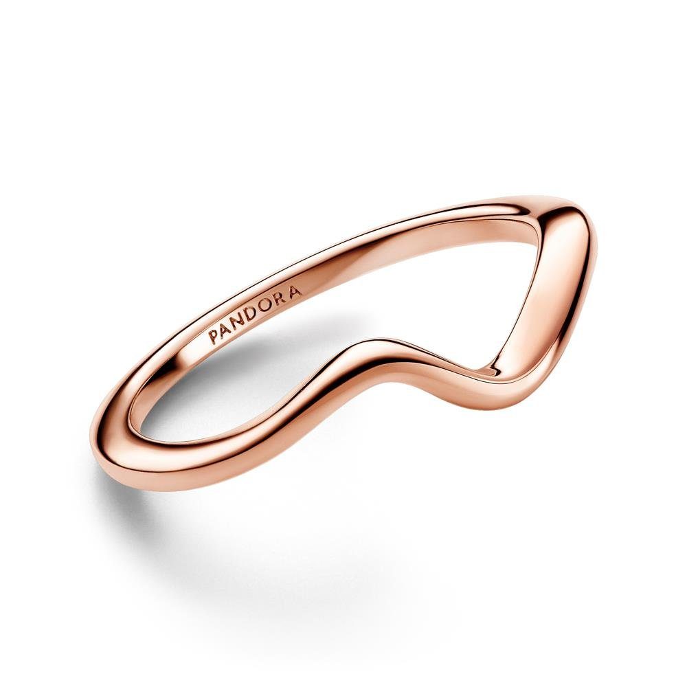 Pandora Fingerring Rosévergoldeter Ring für Damen Welle von PANDORA