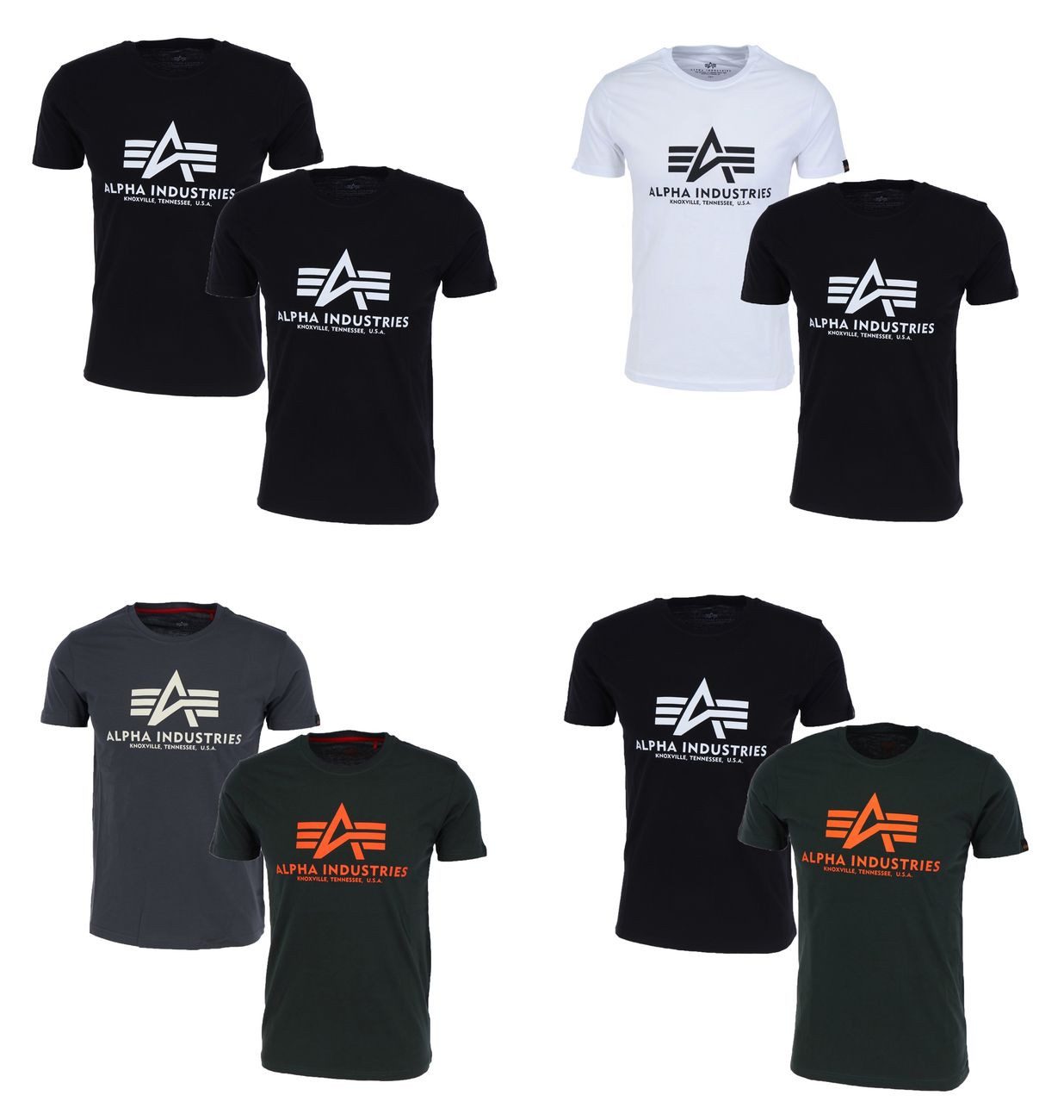 Alpha Industries T-Shirt Basic T 2 Pack (2-tlg) günstig online kaufen
