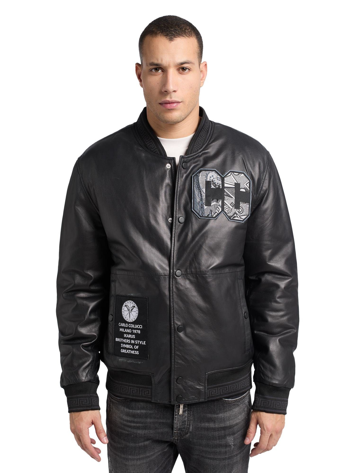 CARLO COLUCCI Lederjacke DeLorenzo