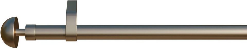 Gardinenstange Prior-Classic, indeko, Ø 16 mm, 1-läufig, Wunschmaßlänge,  mit Bohren, verschraubt, Eisen