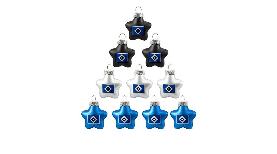 HSV Armband HSV CHRISTBAUMKUGELN 10er Stern