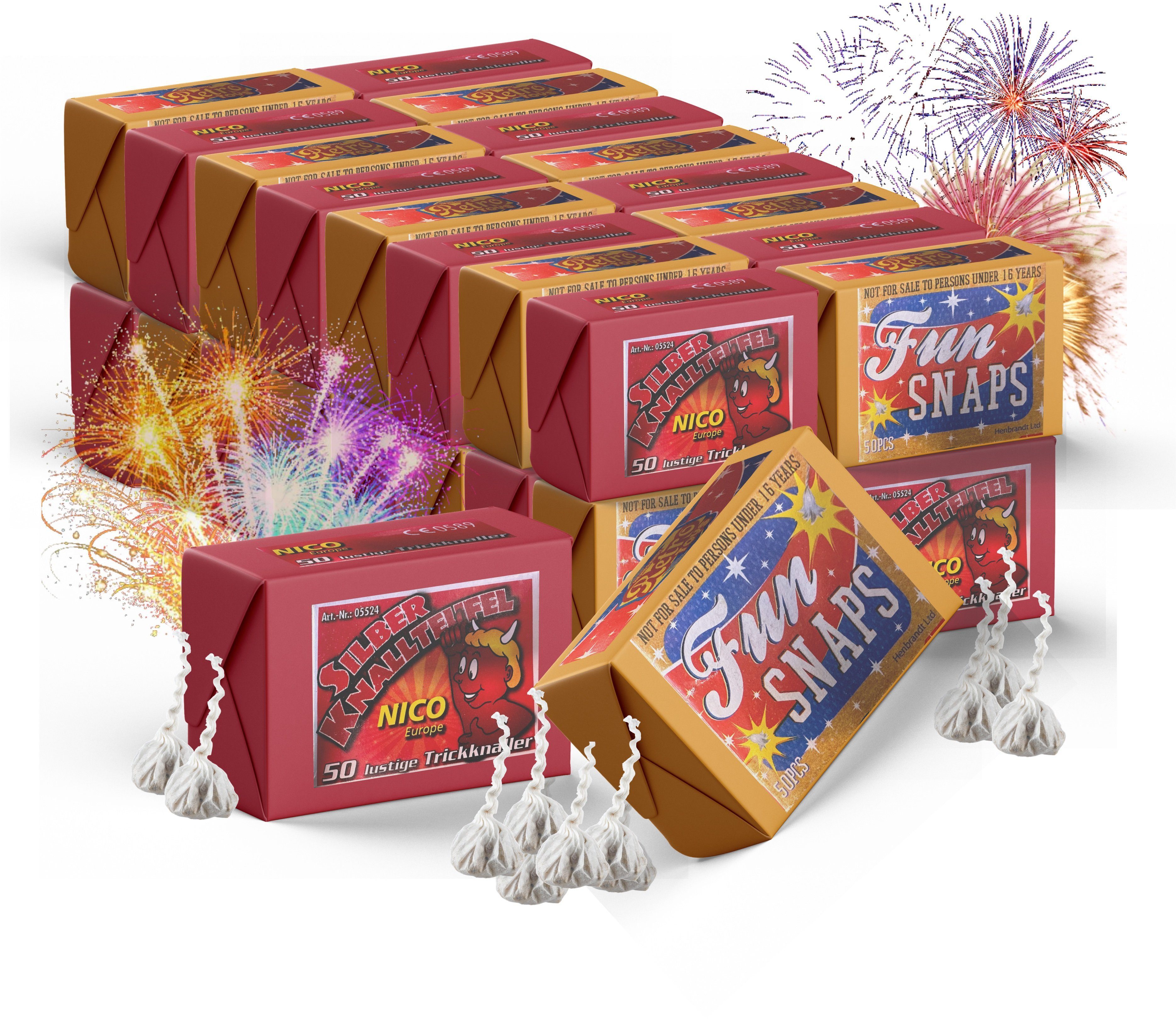 happy sparks® Geburtstagskerze Knallerbsen - Knallteufel günstig online kaufen
