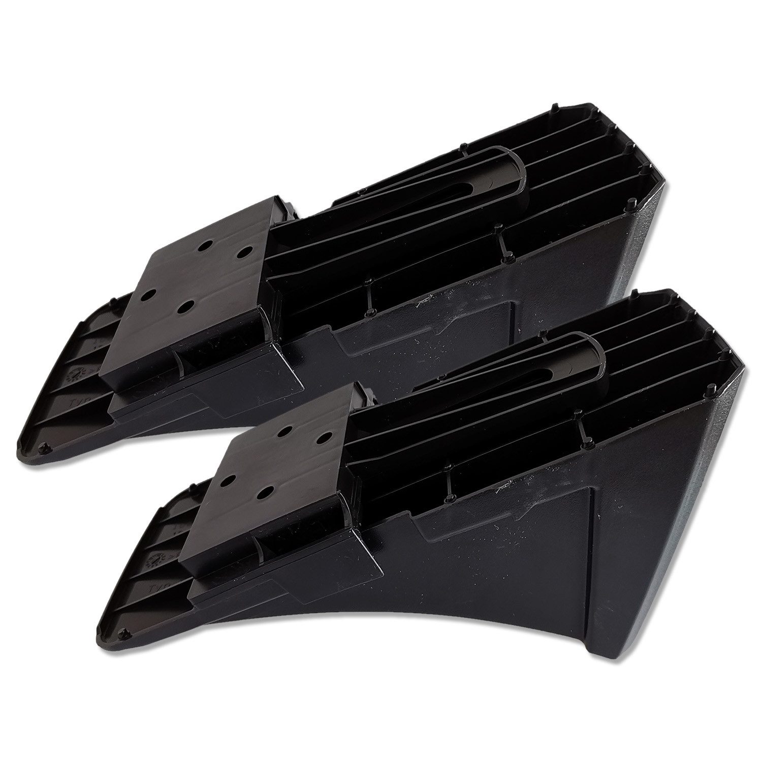 AL-KO Anhänger-Abstellstütze AL-KO Unterlegkeile UK10 K-2 2er-Set mit Halter 800kg schwarz