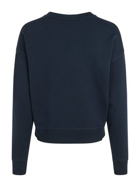 Tommy Hilfiger Sweatshirt REG MONOTYPE EMB SWEATSHIRT mit markanter Hilfiger Logo-Stickerei