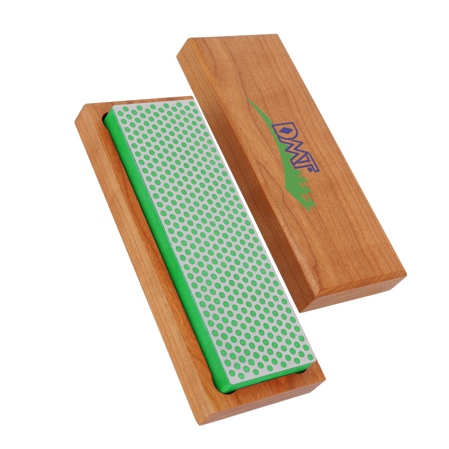 DMT Schleifstein Diamond Whetstone™ Diamant Wetzstein in Holzbox 6" X-Grob bis X-Fein, Bankstein in Profiqualität, Made in USA