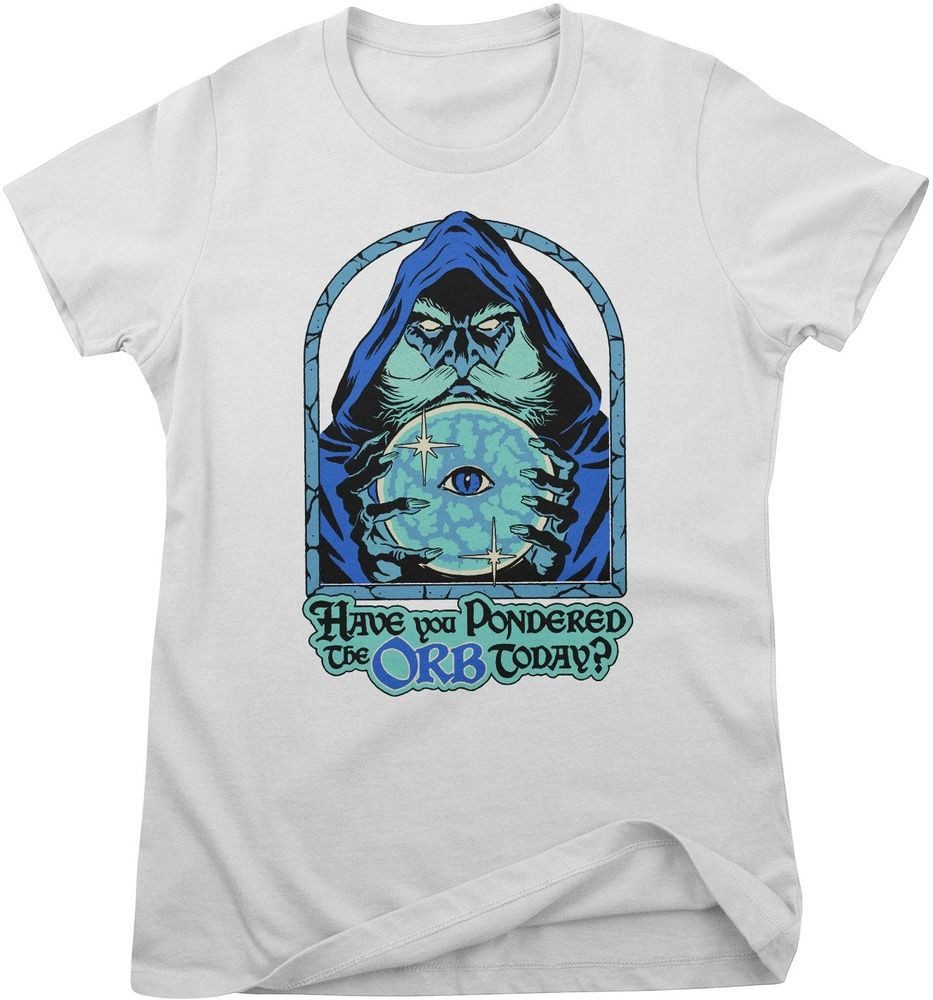 Steven Rhodes T-Shirt Have you Pondered The Orb Today Girly Tee