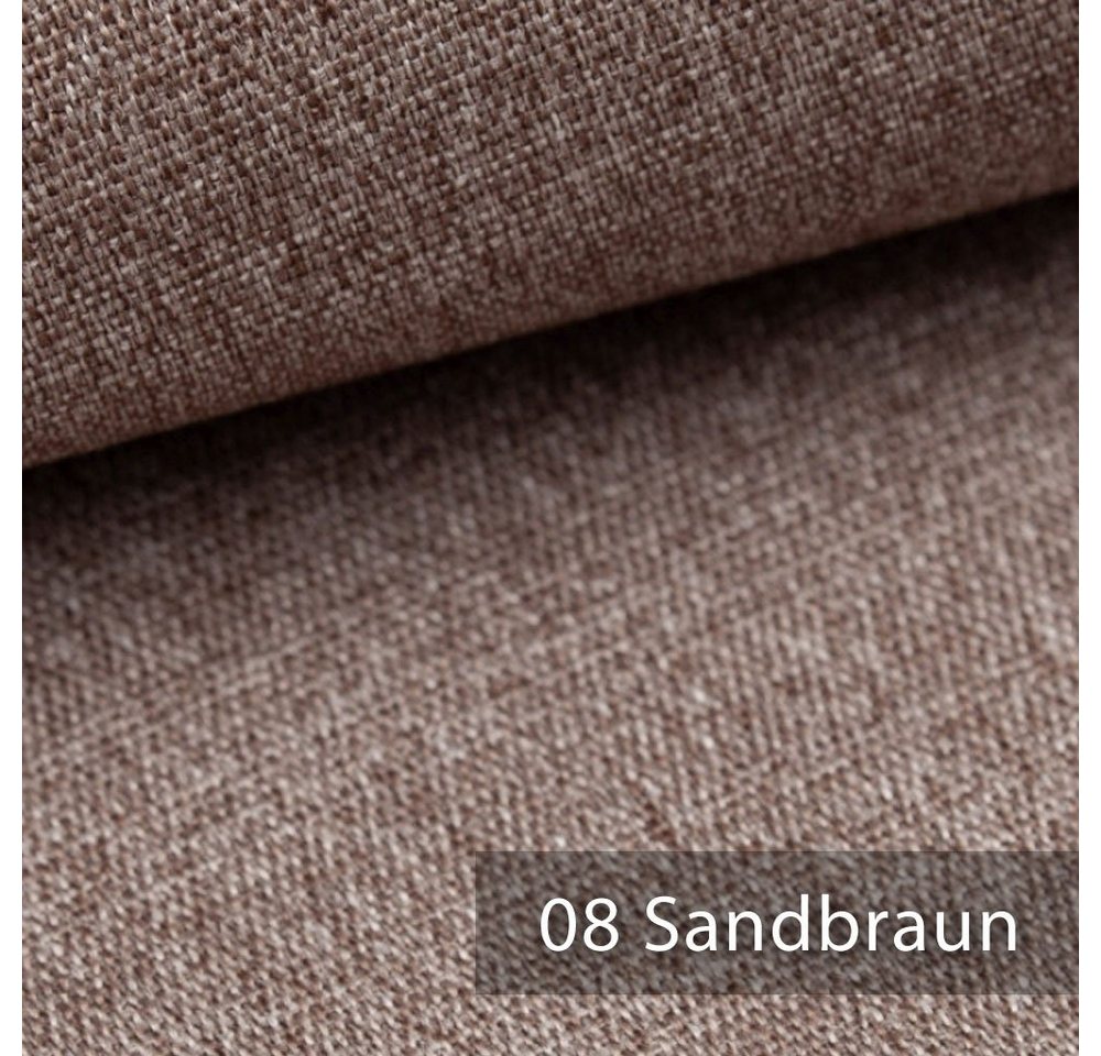 Thumbnail - novely® Stoff JUKENAU - Melange Möbelstoff - Mediterraner Polsterstoff, Robust, Kuschelweich, Pflegeleicht, Meterware, 1...