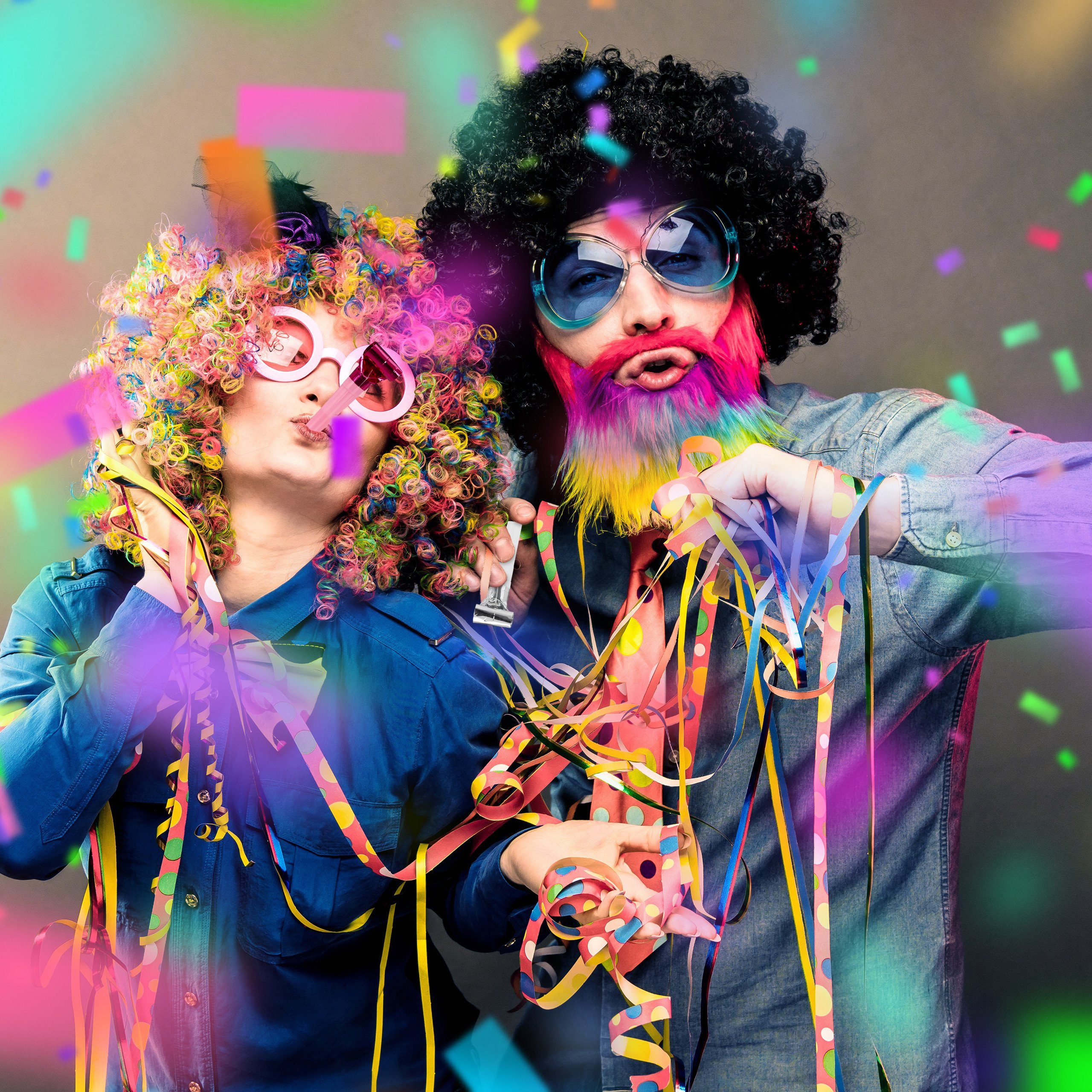 relaxdays Spielzeug-Musikinstrument Partytröten 50er Pack, Pink günstig online kaufen