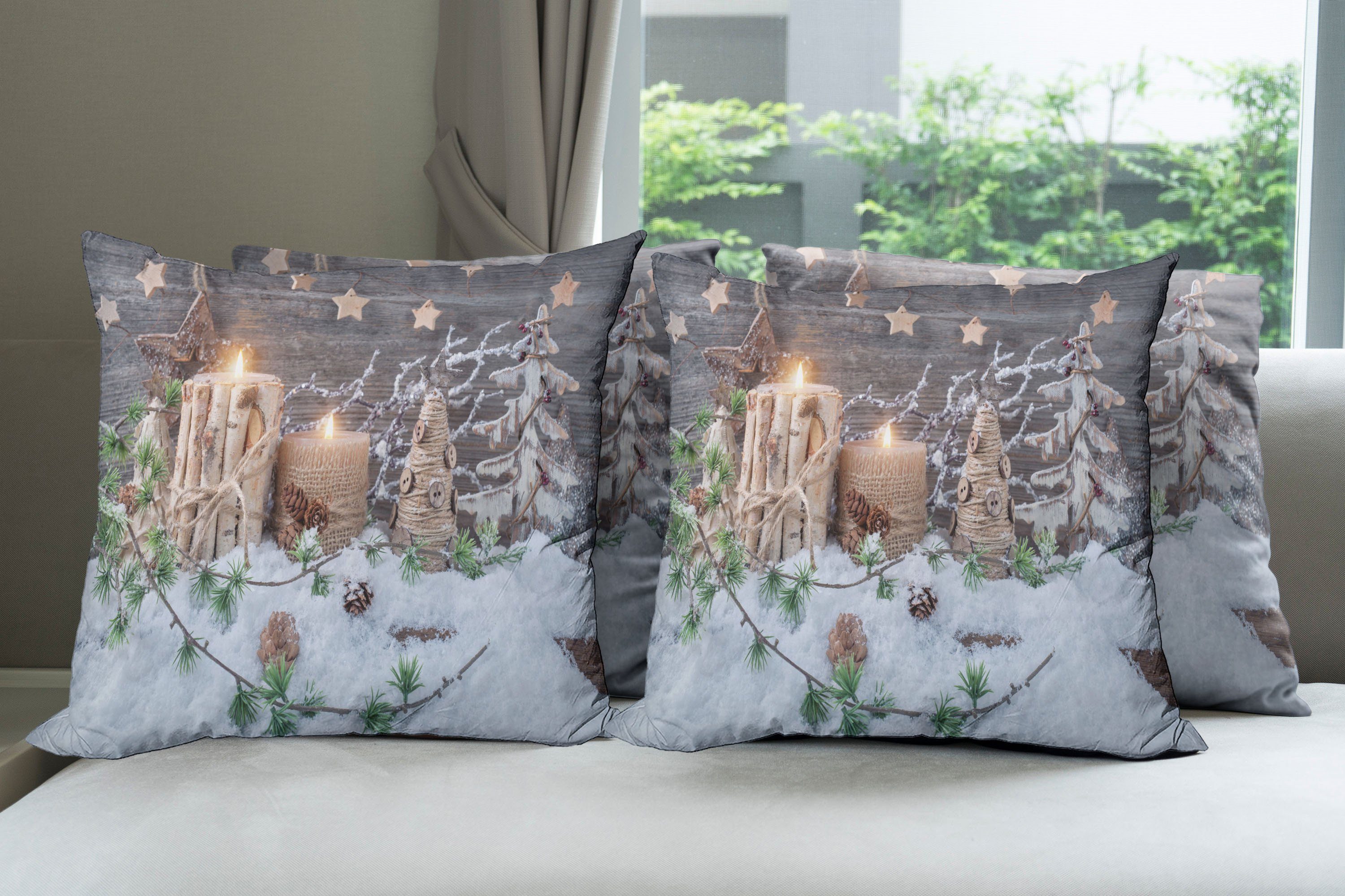 Abakuhaus Kissenbezüge Modern Accent Doppelseitiger Digitaldruck, (4 Stück) günstig online kaufen