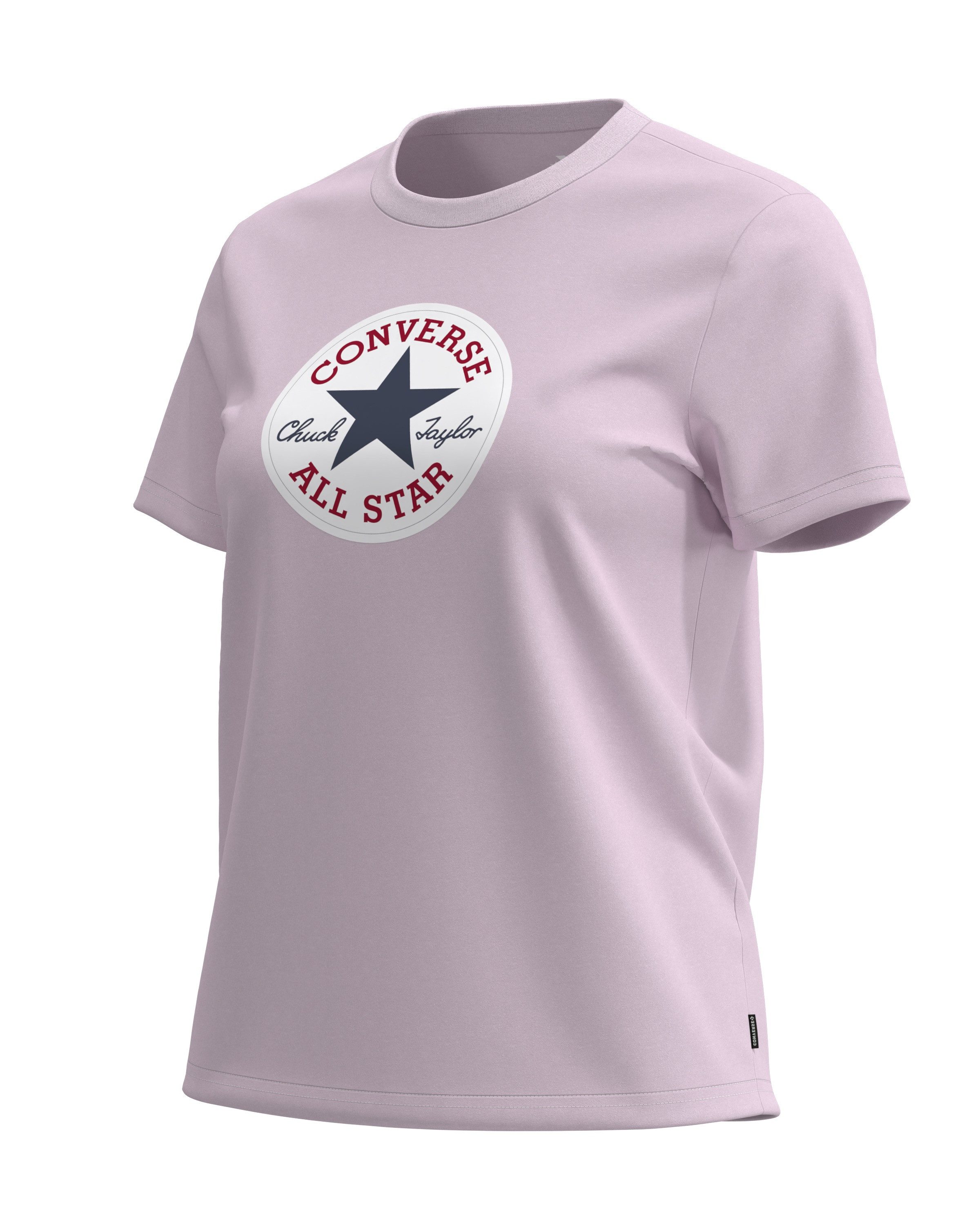 Converse T-Shirt CHUCK PATCH TEE Kurzarm, aus Baumwolle, in den Größen XS bis XXL