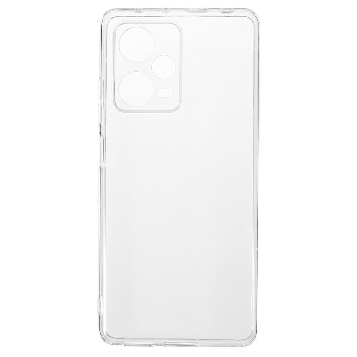 CoverKingz Handyhülle Hülle für Xiaomi Redmi Note 12 Pro 5G Handyhülle Silikon Cover Case 16,94 cm (6,67 Zoll), Handyhülle Schutzhülle Transparent Hybrid Silikonhülle Bumper