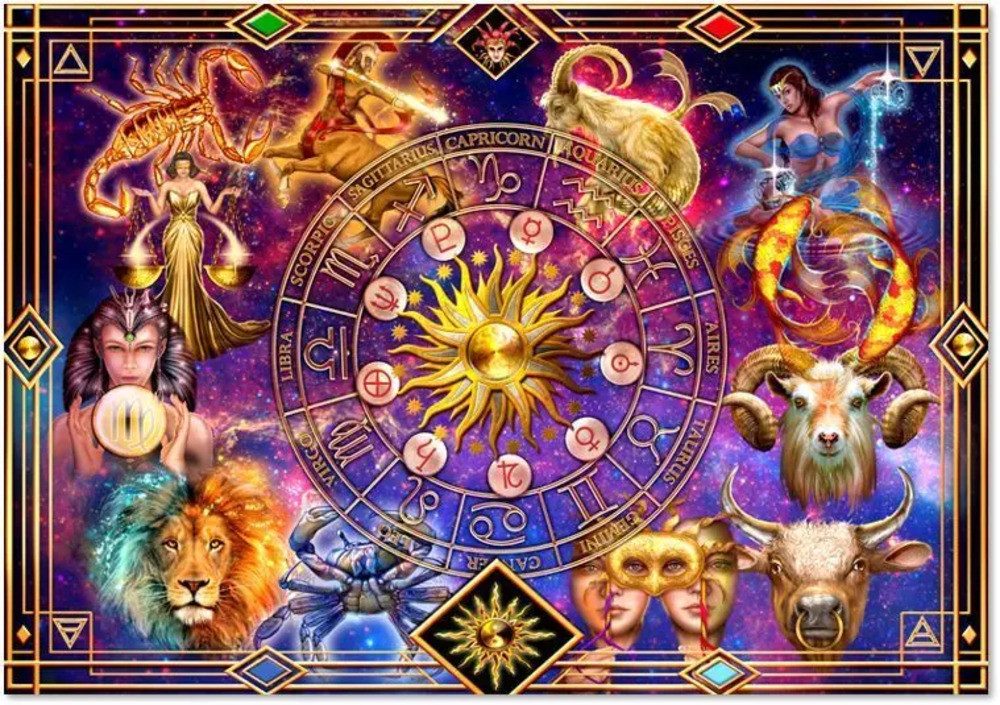 Trefl Puzzle Spiral Puzzle Sternzeichen (Puzzle), günstig online kaufen