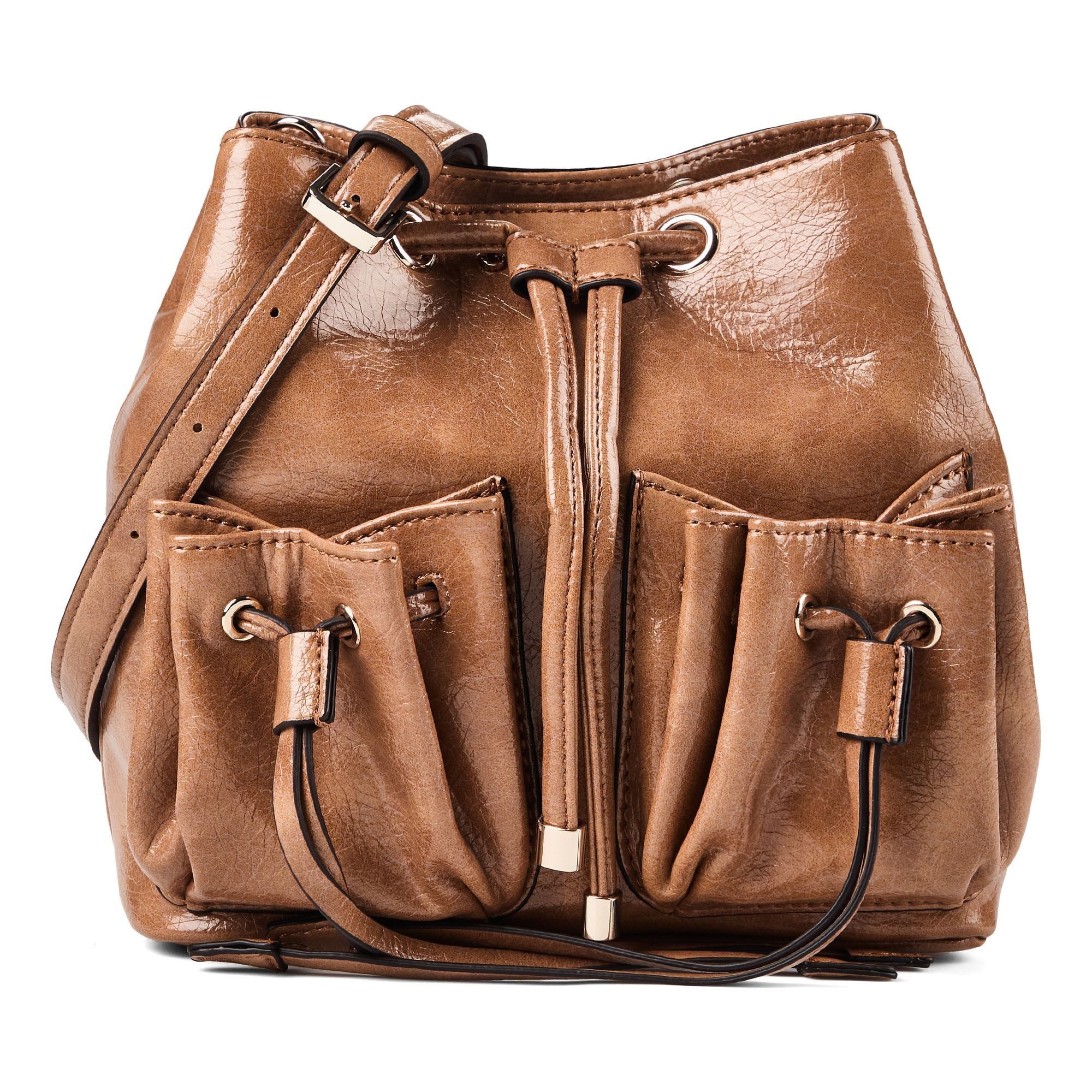 Guess Beuteltasche Theodora, Polyurethan