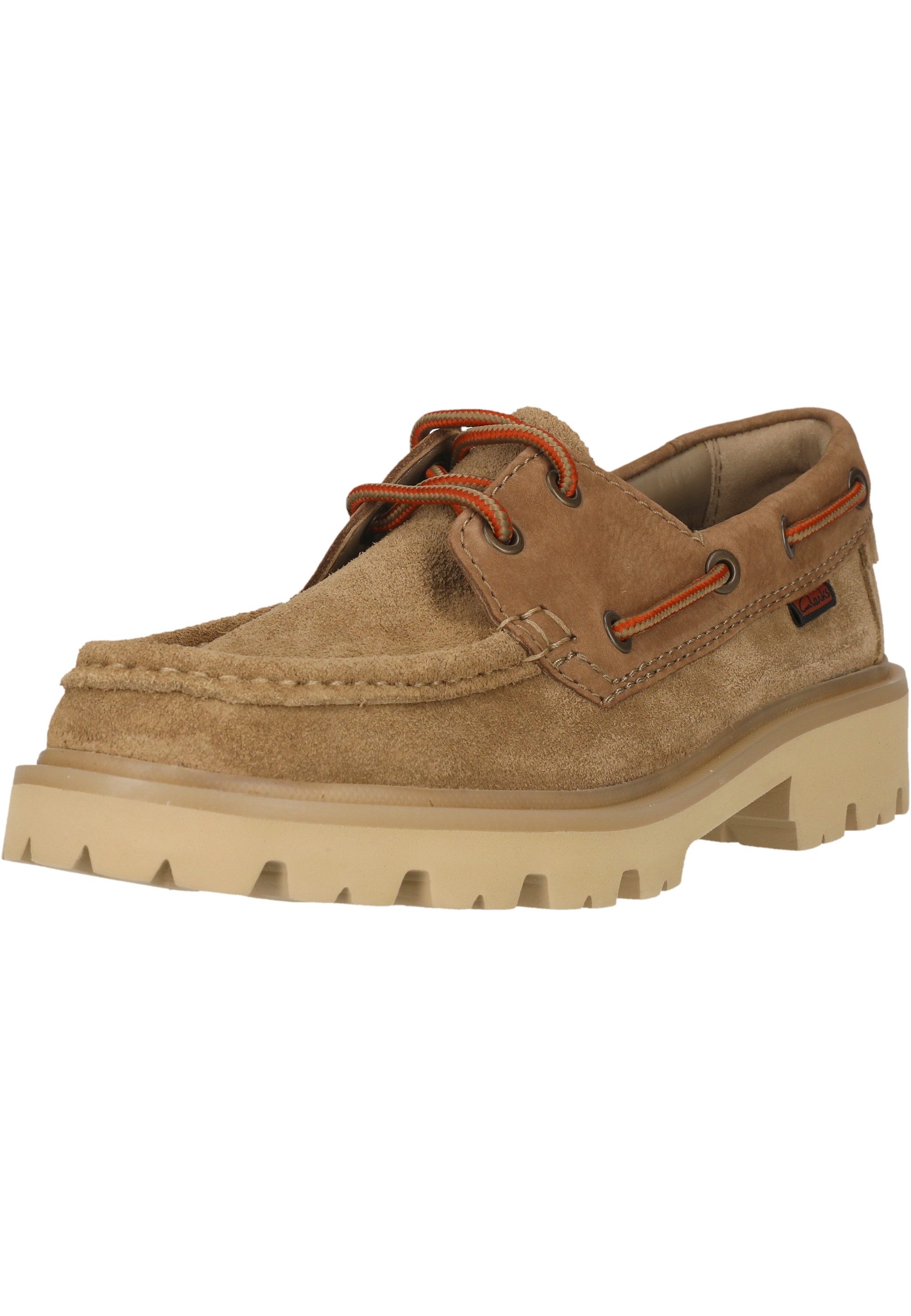 Clarks Cleyhill Boat Schnürschuh mit strapazierfähiger Sohle
