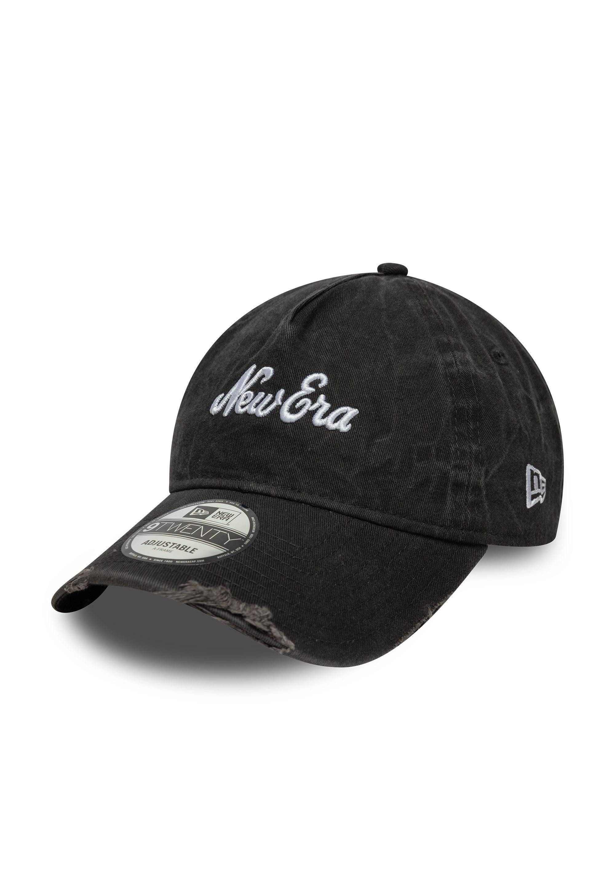 New Era Baseball Cap New Era Pigment Wash 9Twenty A-Frame Cap Schwarz (1-St)