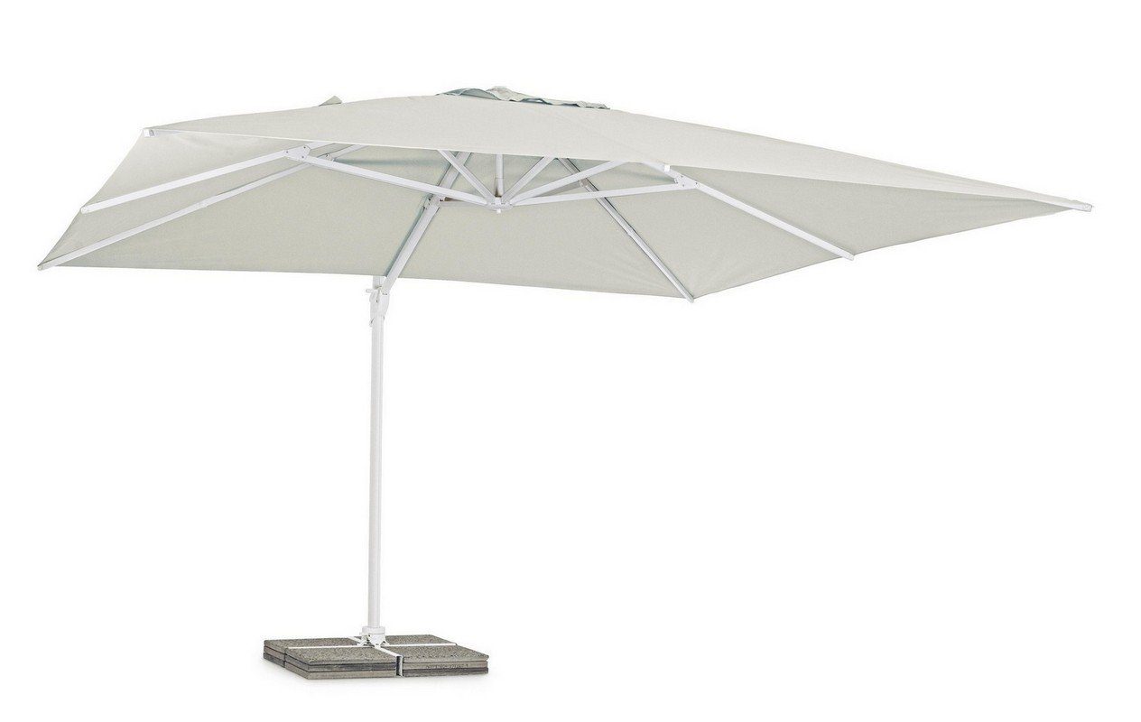 Ampelschirm Ampelschirm Eden 400x400x293cm Aluminium Schirm Sonnenschirm