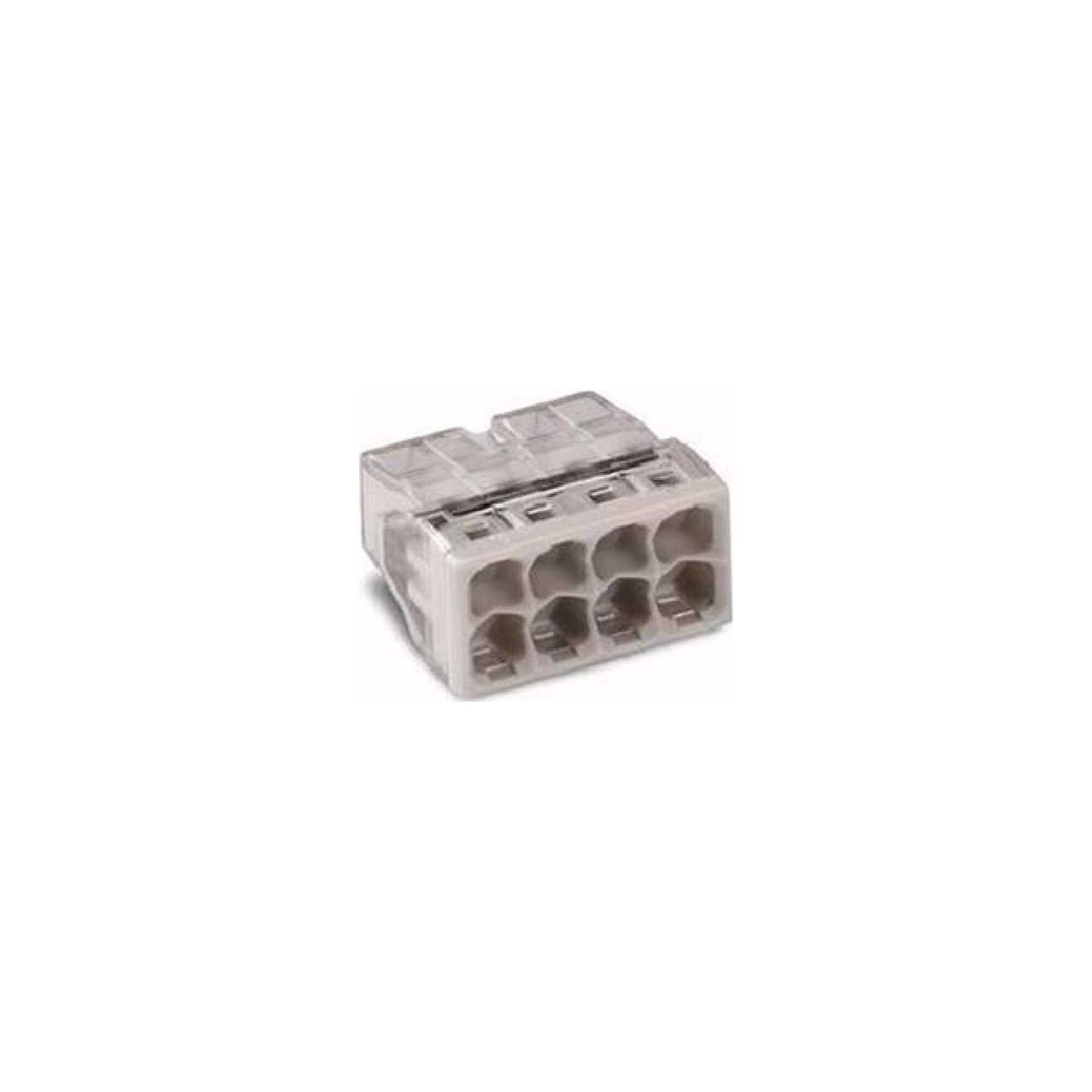 WAGO Koax-Kabelverbinder WAGO GmbH& Co. KG Verbindungsdosenklemme 8x 0.5-2.5 2273-208 50 Stk