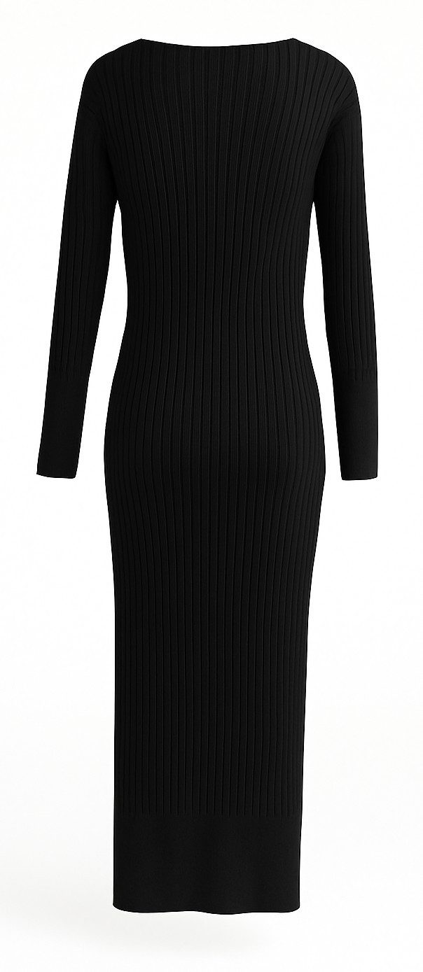 Mississhop Strickkleid Damen Strick Cardigan Kleid günstig online kaufen