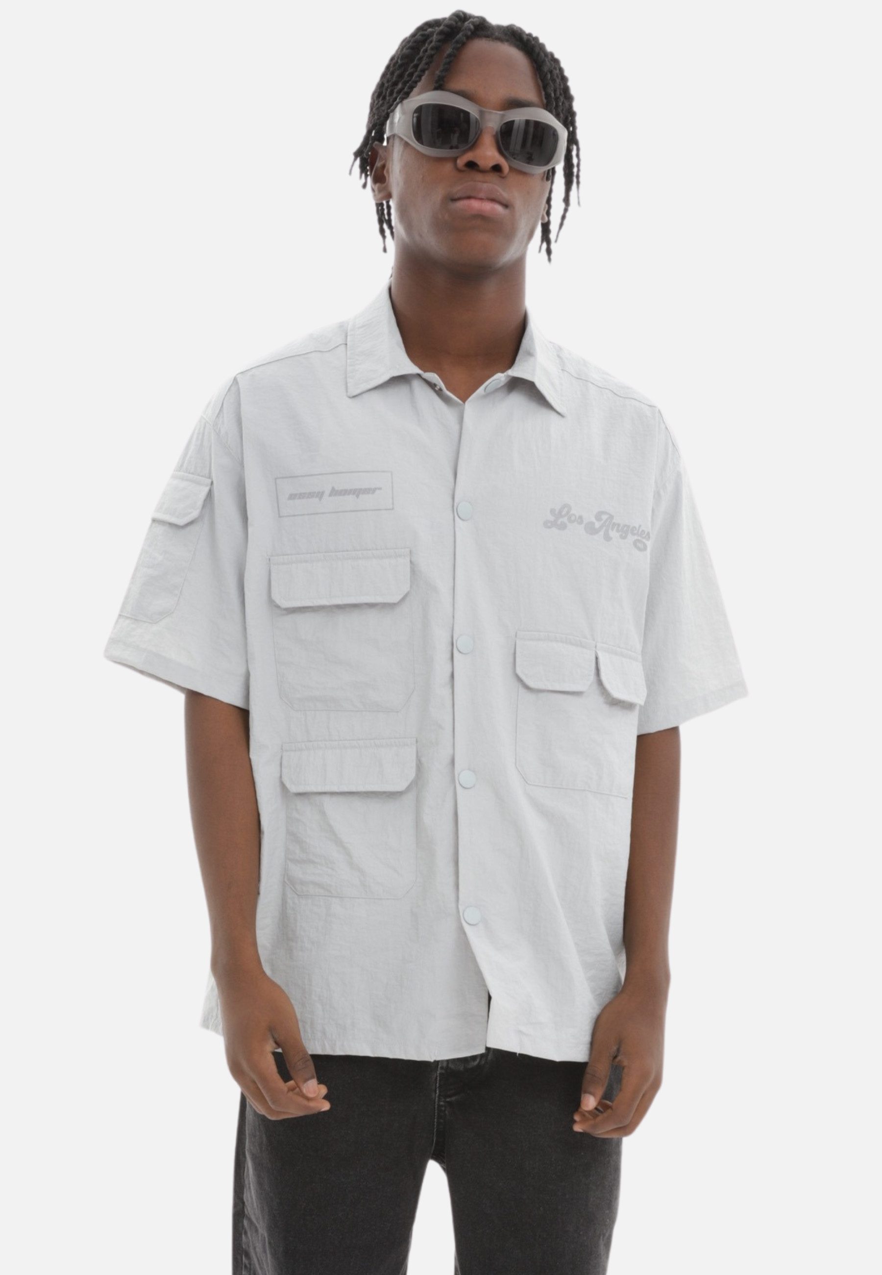 COFI Casuals Kurzarmhemd Los Angeles Oversize günstig online kaufen