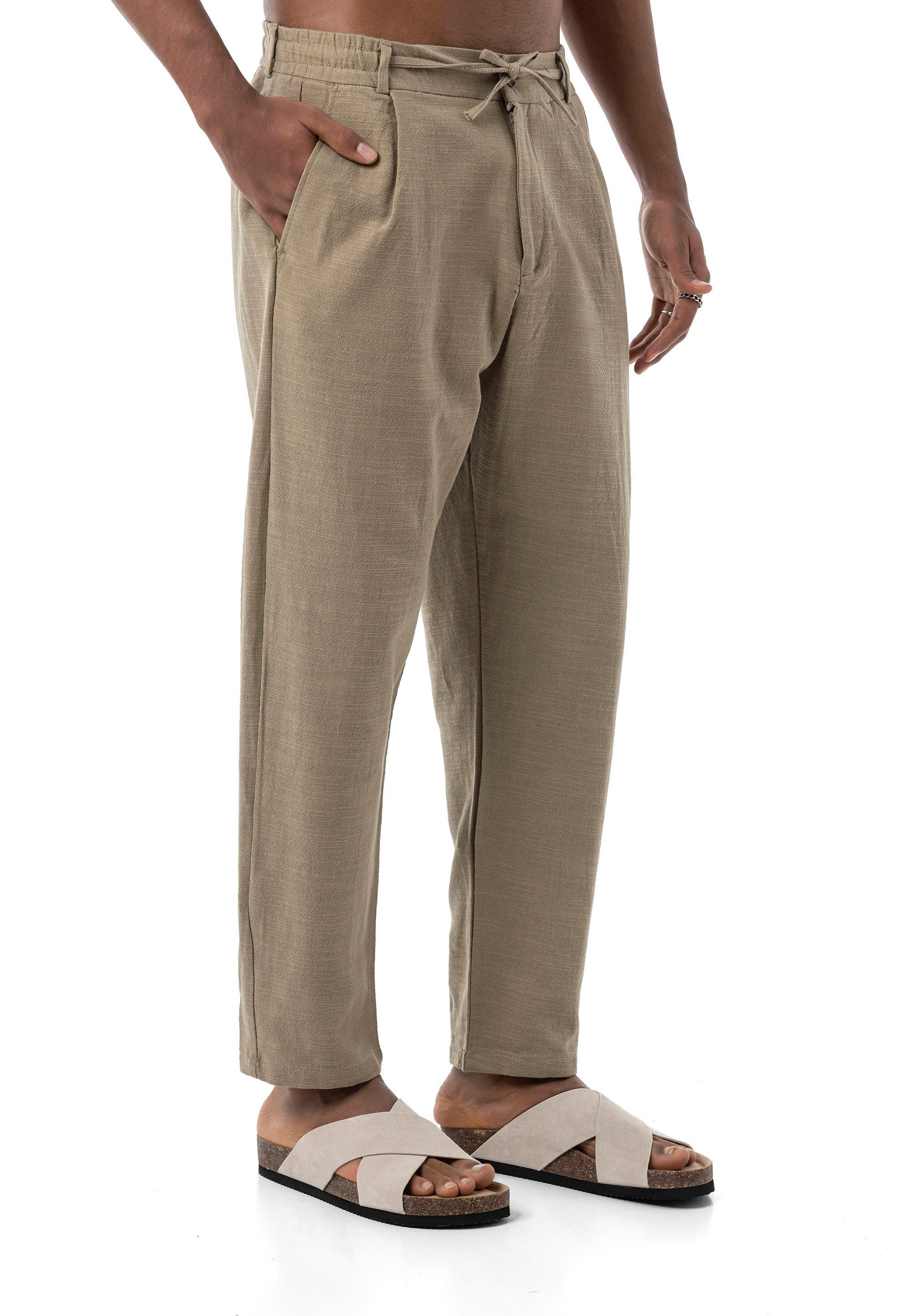 RedBridge Stoffhose by Spruce - Leichte Sommerhose mit Tunnelzug günstig online kaufen
