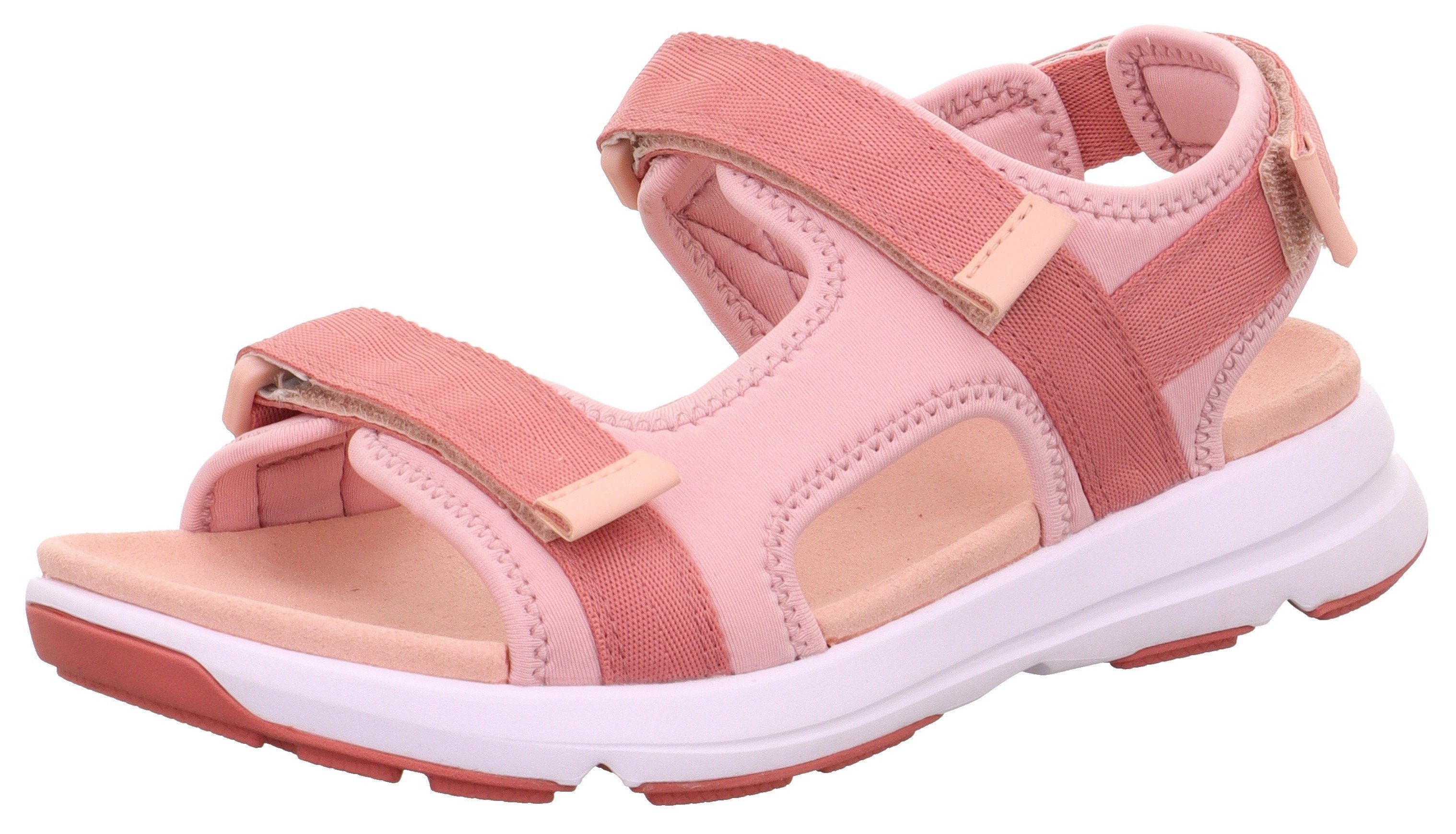 Legero LIBERTY Sandale, Sommerschuh, Sandalette, Klettschuh, mit 3 Klettverschlüssen