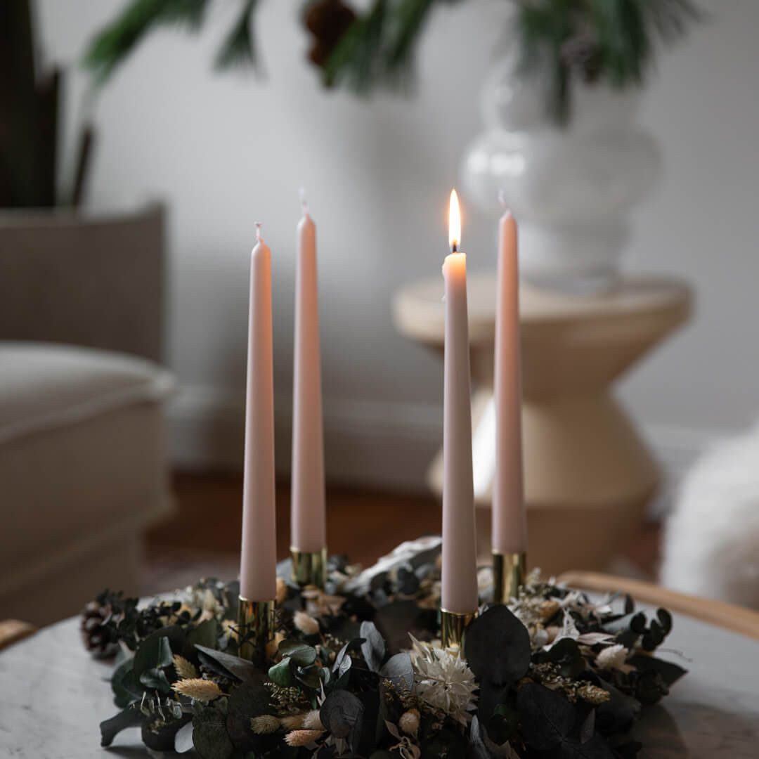 LYKKE & You Adventskranz Adventskranz Trockenblumen "Eukalyptus Mix" günstig online kaufen