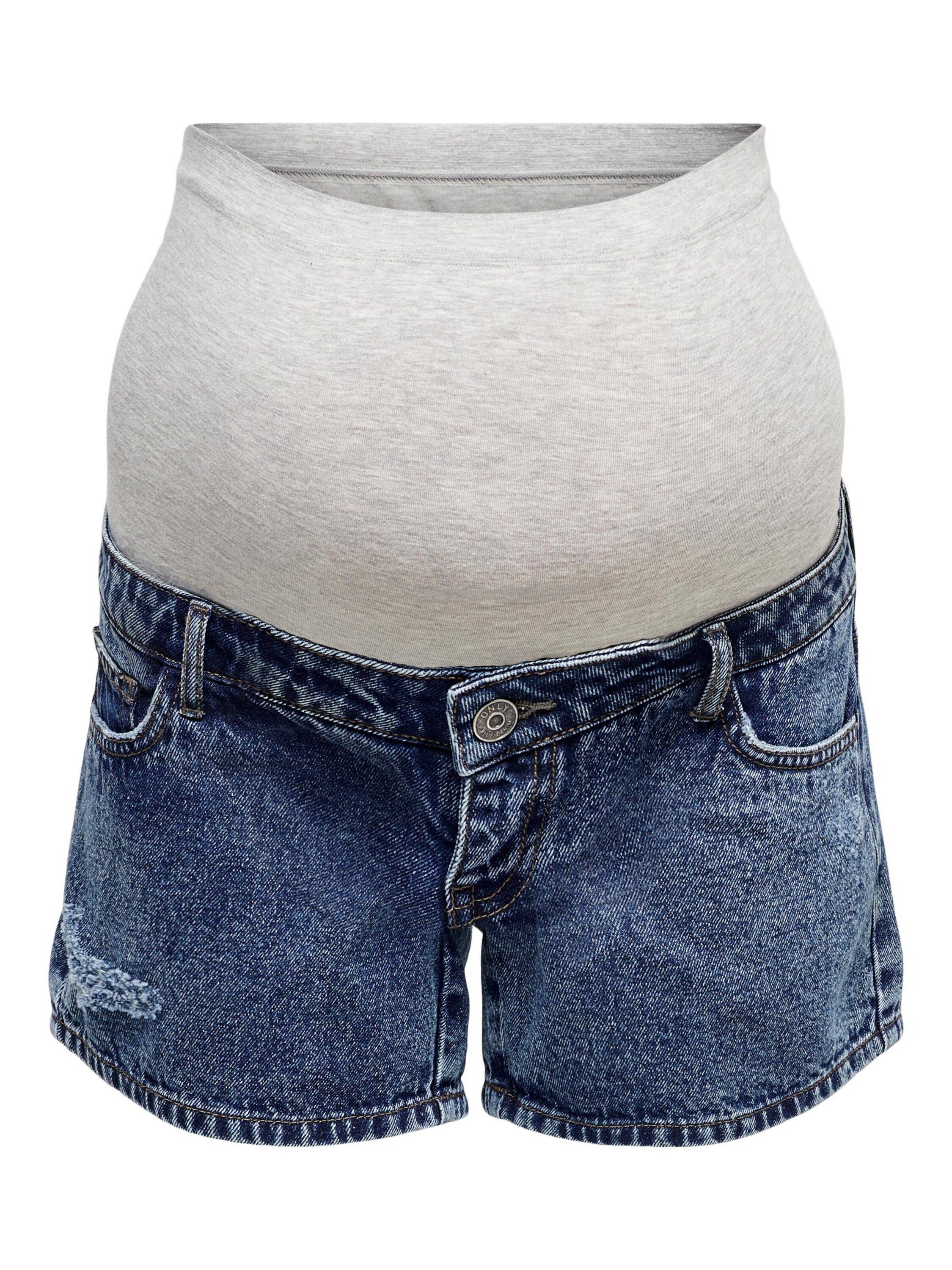 ONLY MATERNITY Jeansshorts Jagger (1-tlg) Plain/ohne Details