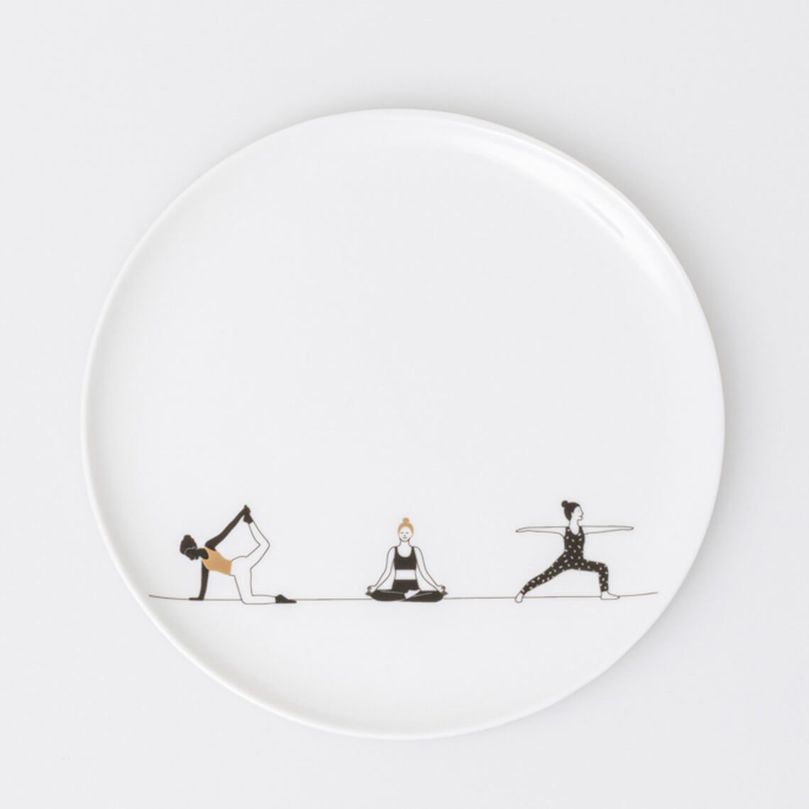 Räder Design Dekoteller HOBBY. GESCHENKTELLER. YOGA