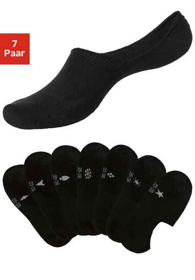 H.I.S Sneakersocken (7-Paar) mit eingestrickten Symbolen