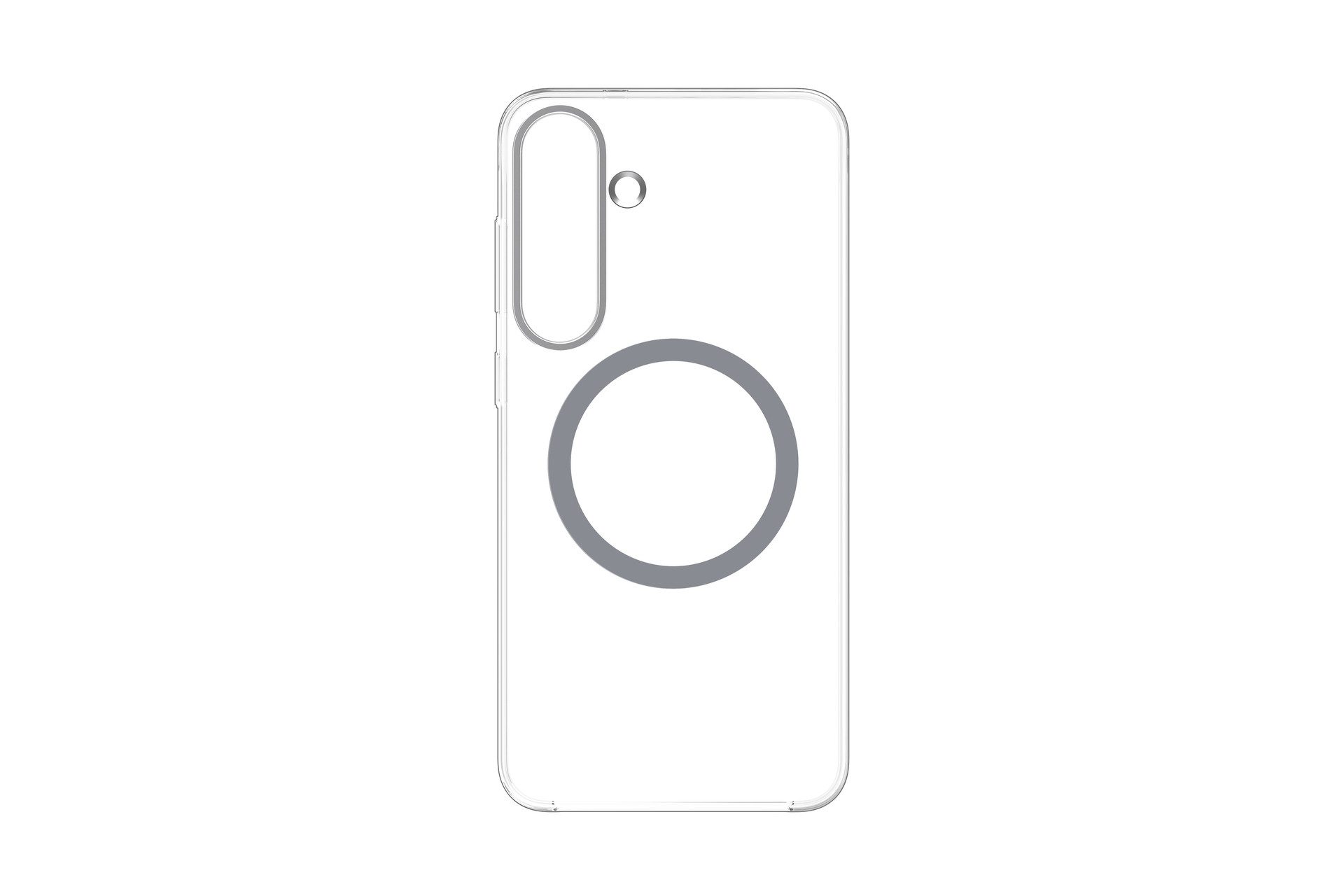 Samsung Handyhülle Clear Magnet Case Qi2 für Samsung Galaxy S25, Backcover, Schutzhülle, Handyschutzhülle, Case, Schutzcase, stoßfest