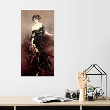 Posterlounge Poster Giovanni Boldini, Mademoiselle de Nemidoff, Malerei