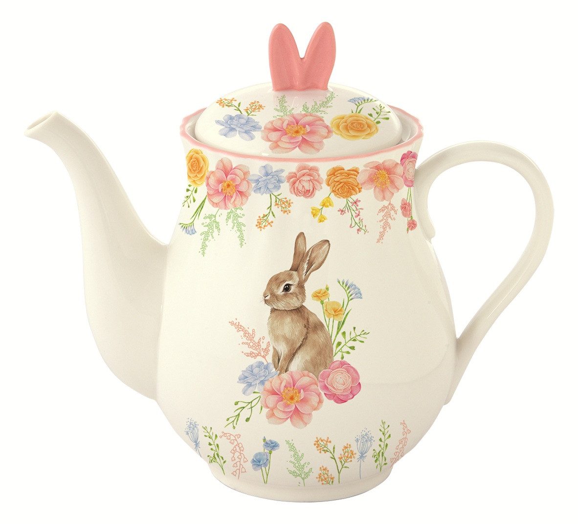 EasyLife Teekanne TJOL3361 - TRES JOLIE, 900 ml, Porzellan, (1-St)
