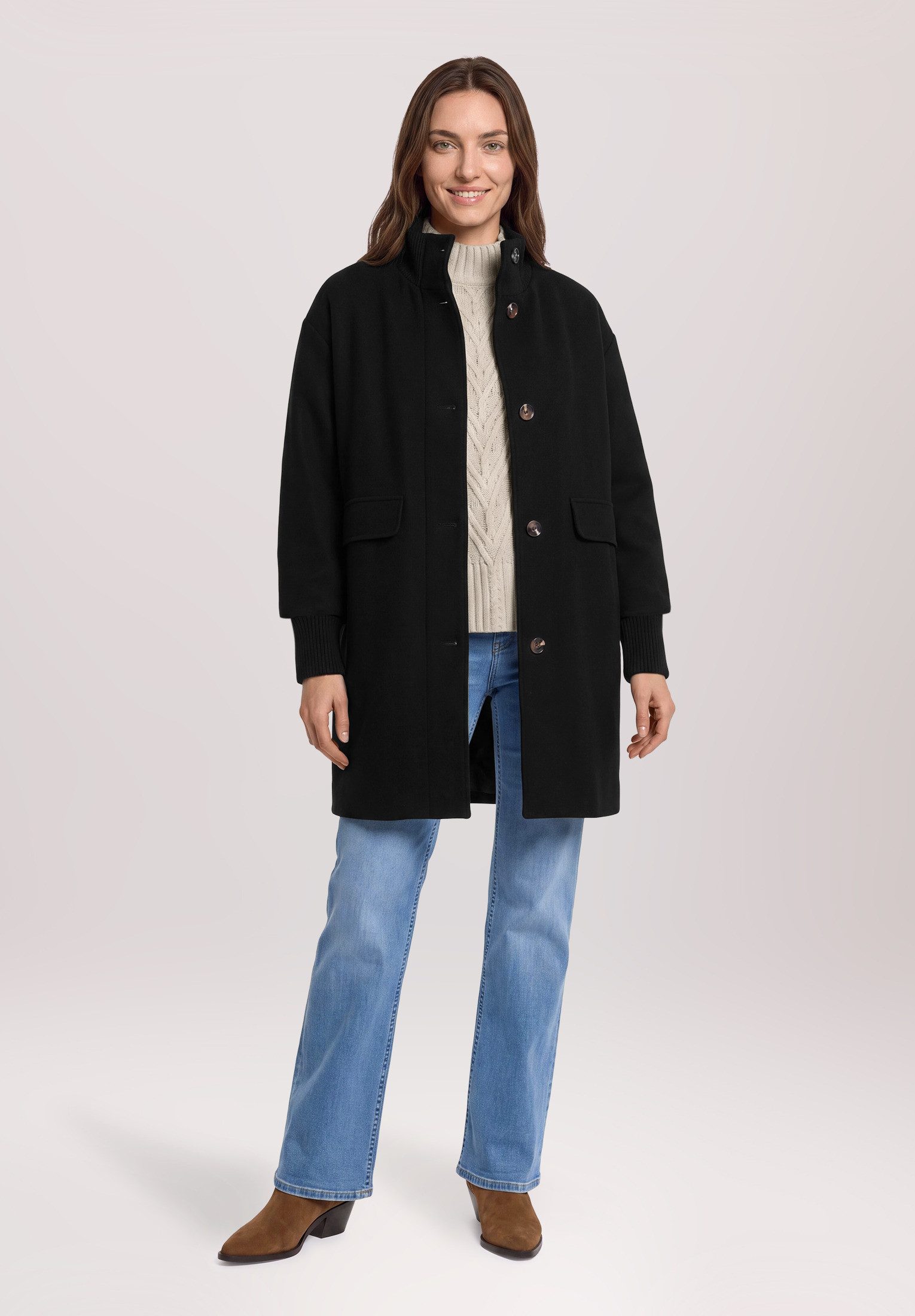 Betty Barclay Wolljacke Damen mit Strickdetails