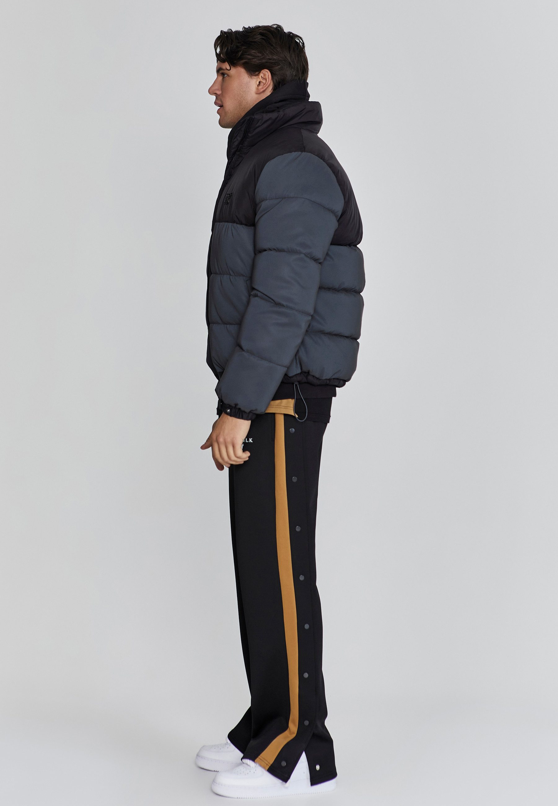 Siksilk Outdoorjacke SikSilk Herren Schwarze Reflektierende günstig online kaufen