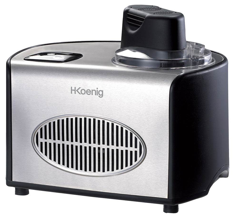 H.Koenig Eismaschine HF250 mit Kompressor, 1.5 l, 150 W