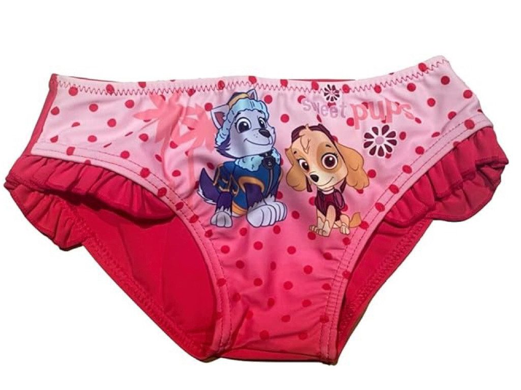 PAW PATROL Bikini-Hose Badehose Skye und Everest