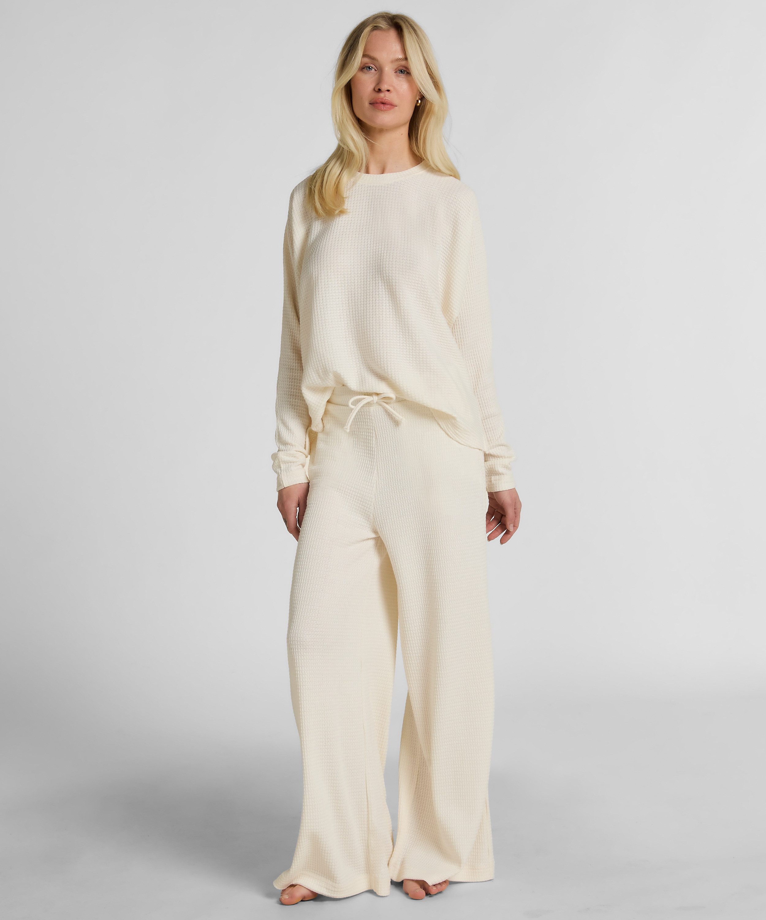 Hunkemöller Pyjama Hose Waffle Tracey