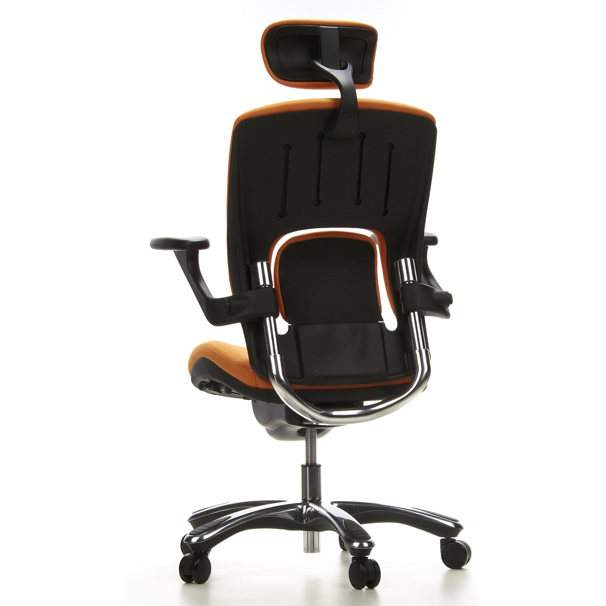 Bürostuhl Orange End LUX hjh Schreibtischstuhl St), ergonomisch OFFICE Drehstuhl (1 High VAPOR Stoff