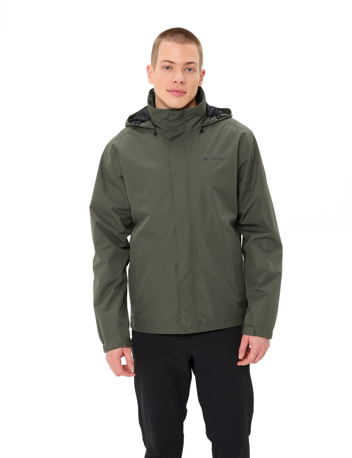 VAUDE Outdoorjacke Men's Escape Light Jacket (1-St) leichte Regenjacke für vielseitigen Einsatz