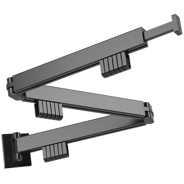 KEAYOO Wäscheständer Wandmontage, Wand-Kleiderständer, zusammenklappbar