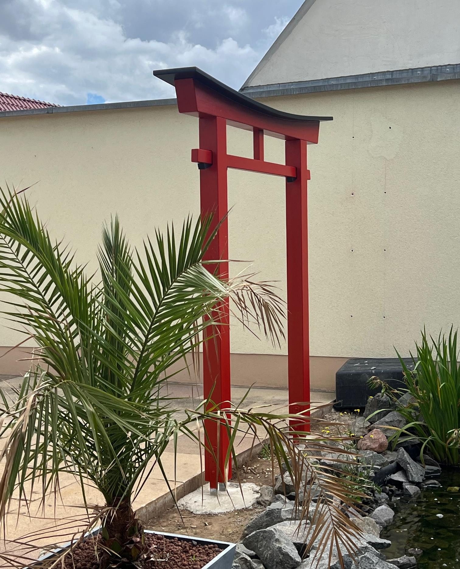 AAF Nommel Gartenfigur Japanisches Torii Gate Tor Japan, Modell 044