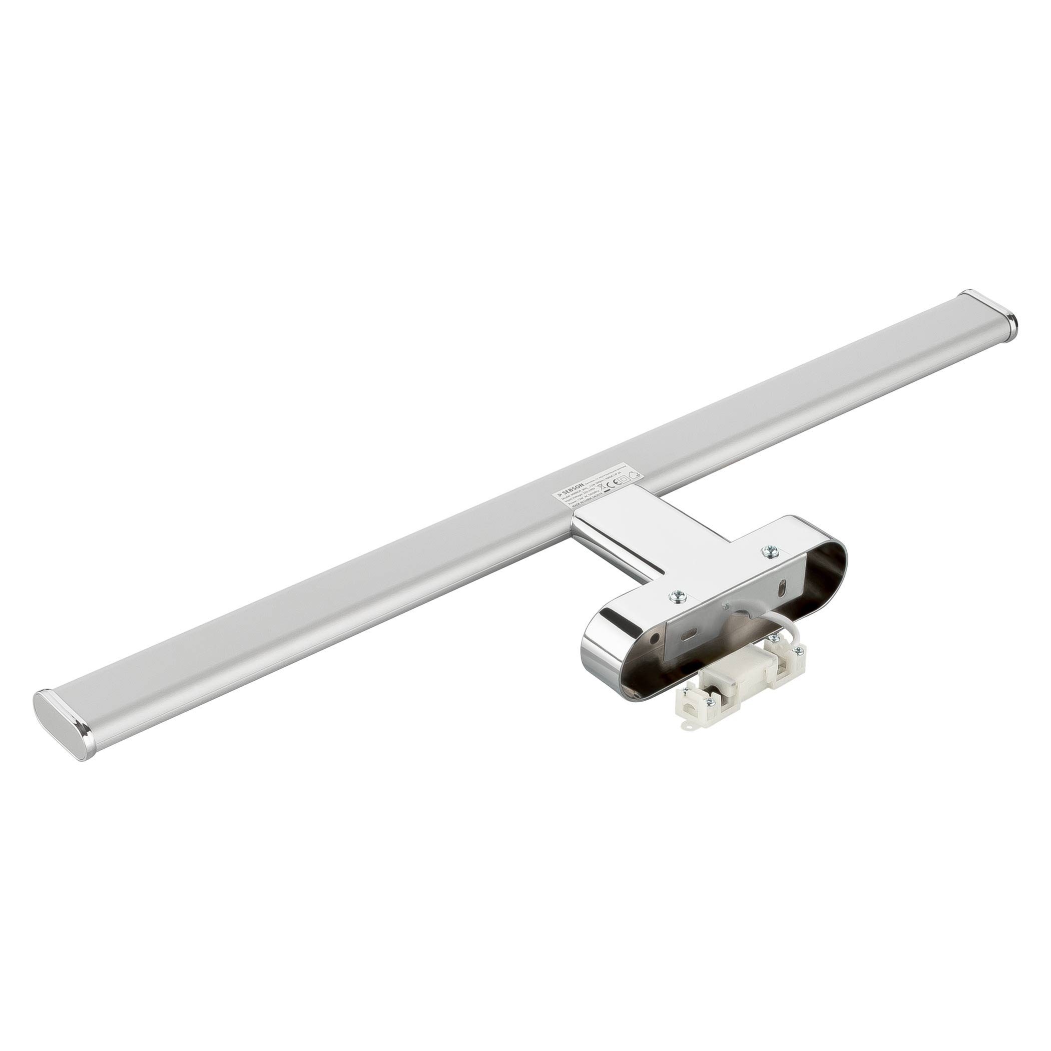 SEBSON Spiegelleuchte LED Spiegelleuchte 60cm IP44, Wandmontage, 12W 900lm günstig online kaufen