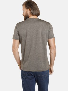 Jan Vanderstorm T-Shirt TAIT mit Grizzly-Print, Comfort Fit